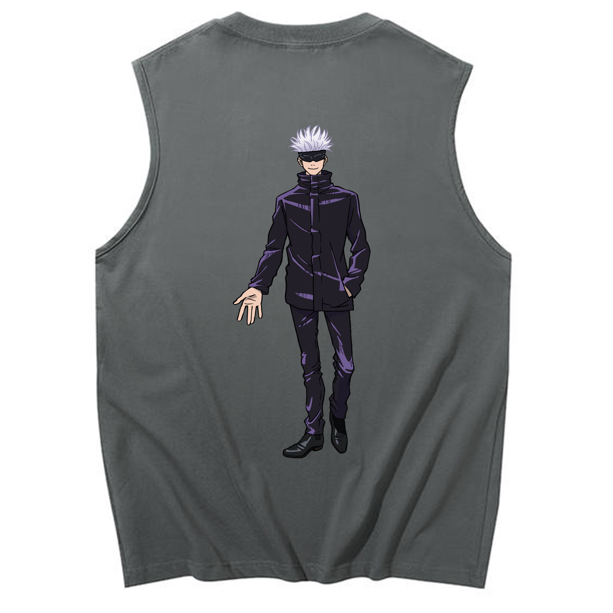 （画像用） 呪術廻戦 Jujutsu Kaisen コットン100％タンクトップ（背面プリント）